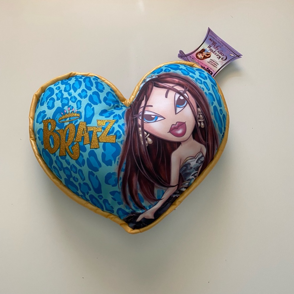 RARE Bratz heart shaped pillow